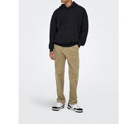 Only & Sons Only & Sons - Pantalón de hombre straight. Gris Talla 31 - Largo 32