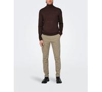 Only & Sons Only & Sons - Pantalón slim de hombre. Gris Talla 34 - Largo 32