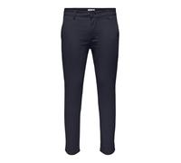 ONLY & SONS Onsmark Pete Slim Chino 0013 Pant Noos Pantalones, Azul Marino, 32W x 32L para Hombre