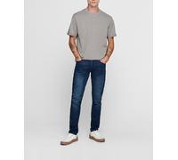 Only & Sons Only & Sons - Pantalón vaquero de hombre slim fit. Azul Talla 34 - Largo 34