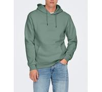 Only & Sons Only & Sons - Sudadera de hombre con capucha. Verde Talla S