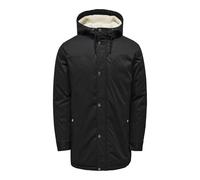 ONLY & SONS Onsalexander Parka Otw Noos Vd, Negro, S Hombres