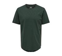ONLY & SONS Onsbenne Longy SS tee Nf 7822 Noos Camiseta, Verde-4, XS para Hombre