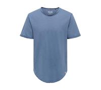 Only & Sons Onsbenne Longy SS tee Nf 7822 Noos, Vintage Indigo, L
