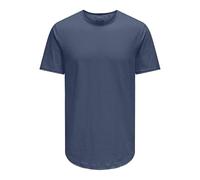 ONLY & SONS Onsbenne Longy SS tee Nf 7822 Noos, Vintage Indigo, M Hombres