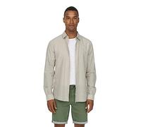 Only & Sons Camisa 'ONSCaiden' beige, Talla S