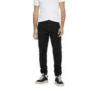 ONLY & SONS Onscam Stage Cargo Cuff Pg 6687 Pantalones, Negro 1, 34W x 34L para Hombre