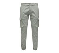 Only & Sons Pantalón cargo 'Cam Stage' verde pastel, Talla 30