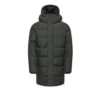 ONLY & SONS Onscarl Life Noos Otw Long Quilted Coat Chaqueta Acolchada, Verde Oscuro, L para Hombre