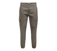 ONLY & SONS Onscarter Life Cuff 0013-Pantalón Noos Pantalones Cargo, Halcón, 34W x 32L para Hombre