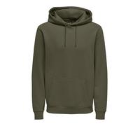 ONLY & SONS ONSCERES Hoodie Sweat Noos Sudadera con Capucha, Major Brown, S para Hombre