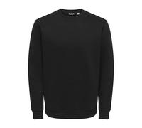 ONLY & SONS Sudadera de cuello redondo Ceres life. Color Negro