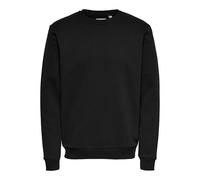 ONLY & SONS Onsceres Life Crew Neck Noos Sudadera para Hombre, Negro, M