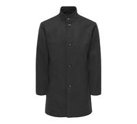 ONLY & SONS Onscharles Wool Coat Otw, Negro, S