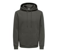 Only & Sons Onsconnor Life Reg Noos Sudadera con Capucha para Hombre, Beluga, L