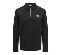 Sudadera only & sons onsdawson reg halfzip sweat vd hombre jet bl M