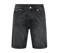 ONLY & SONS Onsedge 2047 Azg Dnm Shorts Pantalones Cortos Vaqueros, Black Denim, L Hombres