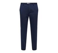 ONLY & SONS Onseve Slim 0071-Pantalón Noos Pantalones de Traje, Azul Marino, 52 para Hombre