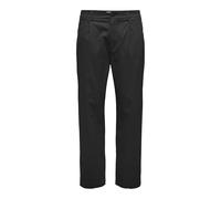 ONLY & SONS Onsfade Nicky Loose Chino 0241 Pant, Negro, 36W / 32L Hombres