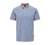 ONLY & SONS Onsfletcher Slim SS Polo Noos para Hombre, Medio De Mezclilla Azul, XS