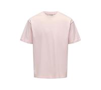 ONLY & SONS Onsfred Life RLX SS tee Noos, Rosa Helado, XS Hombres