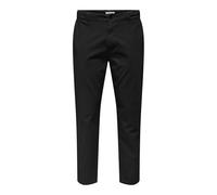 ONLY & SONS Onsfree Regular 0183 Pantalón Tela, Negro, 30W x 30L para Hombre