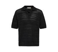 ONLY & SONS ONSGRAYSON DS 5 CHOCHET Polo Knit, Negro, L