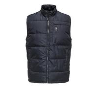 ONLY & SONS Onsjake Quilted Vest Otw Noos, Azul Marino, S Hombres