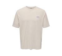 ONLY & SONS Onskeane RLX SS Print tee Noos, Forro Plateado, M Hombres