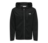 ONLY & SONS Onsliam Reg-Mono con Capucha Chaqueta Deportiva, Negro, S para Hombre