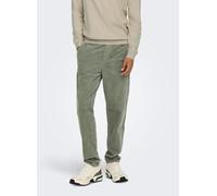 Only & Sons ONSLINUS TAP CORDUROY 0185 PANT NOOS S Verde