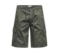 ONLY & SONS Onsloc 0157 - Pantalones Cortos Cargo, Kambaba, L
