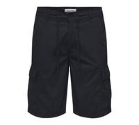 ONLY & SONS Onsloc 0157-Pantalones Pantalones Cortos Cargo, Azul Marino, S para Hombre