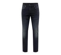ONLY & SONS Onsloom Slim Blue Black 6921 Dnm Noos Vaqueros Ajustados, Hombre, Azul Denim, 34W / 32L