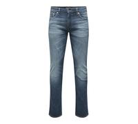 ONLY & SONS Onsloom Slim DMB 9595 Dcc Dnm Noos Vaqueros Ajustados, Dark Medium Blue Denim, 31W / 32L Hombres
