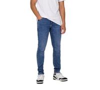 ONLY & SONS Onsloom Slim MB 6756 Mat Dnm Noos, Medio De Mezclilla Azul, 38W / 34L Hombres