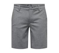 ONLY & SONS Onsmark 0209 Noos-Pantalones Cortos, Color Gris, XL para Hombre