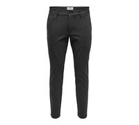 Only & Sons Onsmark Pant Gw 0209 Noos,C5 Pantalones Hombre, Dark Grey Melange, 33W / 30L