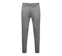 ONLY & SONS Onsmark Pant Gw 0209 Noos, Pantalones Hombre, Gris (Medium Grey Melange), W28/L30 (Talla del Fabricante: 28)