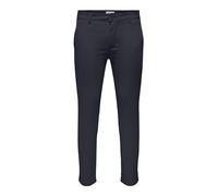 ONLY & SONS Onsmark Pete Slim Chino 0013 Pant Noos Pantalones, Azul Marino, 34W / 32L para Hombre