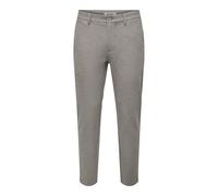 ONLY & SONS Onsmark Slim Brushed Pique 0353 Pants 0353-Pantalones Cortos, Halcón, 28W / 32L Hombres