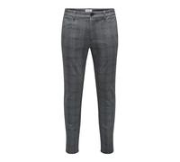 ONLY & SONS Onsmark Slim Check 020919-Pantalón Noos Pantalones de Tela, Azul Oscuro, 29W x 30L para Hombre