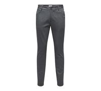 ONLY & SONS Onsmark Slim Check 020920 Pant Noos 020920-Pantalón, Azul Marino, 34W / 30L Hombres