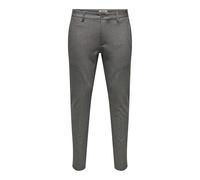 ONLY & SONS Onsmark Slim Ditsy 020934 - Pantalón Noos, Demitasse, 32W / 30L