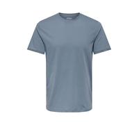 Only & Sons ONSMAX Life - Camiseta de Cuello Redondo para Hombre, Corte Regular, XS, S, M, L, XL, XXL, Piedra, XL
