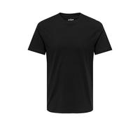 Only & Sons Onsmax Life Reg SS Stitch tee Noos,C5 Camiseta Hombre, Negro, XL