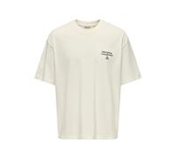 Only & Sons Onsmilo Pasadena Ovs SS tee, Cloud Dancer, L