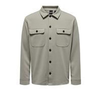ONLY & SONS Onsnewkodyl Noos - Sudadera con Capucha Camisa de Manga Larga Hombre, Caqui Vintage/Patrón: Mezcla, L