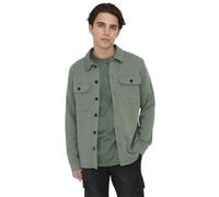 ONLY & SONS Onsnewkodyl Noos-Sudadera con Capucha Camisa Casual, Castor Gray, S para Hombre