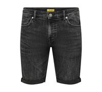 ONLY & SONS Onsply Washed Black 5192-Pantalones Pantalones Vaqueros Cortos, Negro Lavado, XS para Hombre